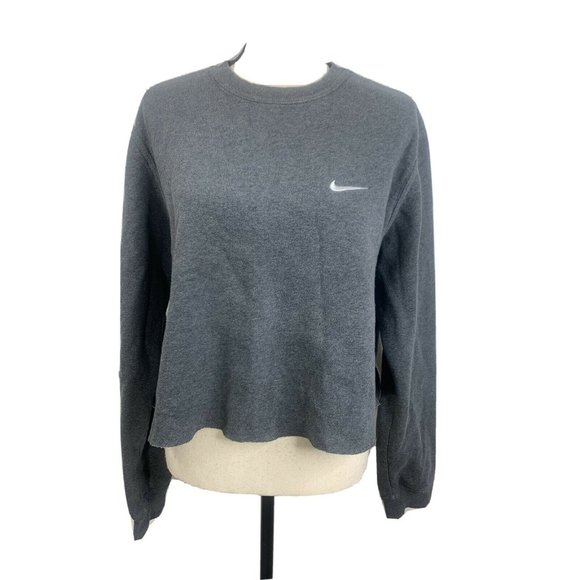 Nike Sweaters - Nike Womens Cropped Athletic Sweatshirt Size L